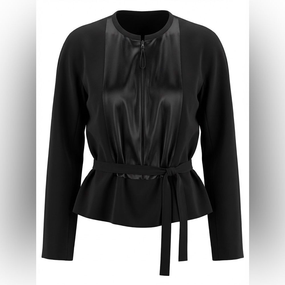 Giorgio Armani women’s black formal blouse/top size 40 or size 4